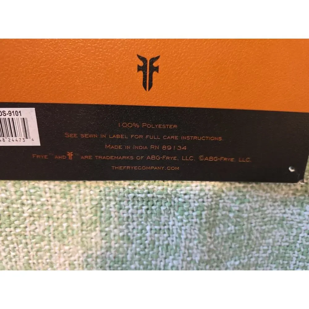 FRYE Fringe Oversized Throw Blanket 50 x 70